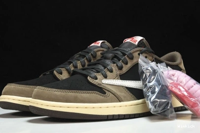 SCOTT DARK LOW TRAVIS 1 AIR CQ4277-001 JORDAN MOCHA 0902